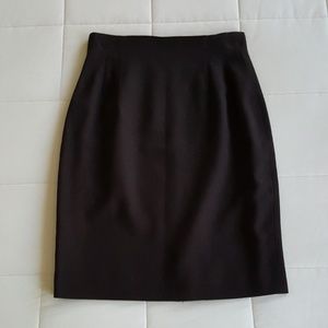 John Meyer 2P Dark Brown Pencil Skirt